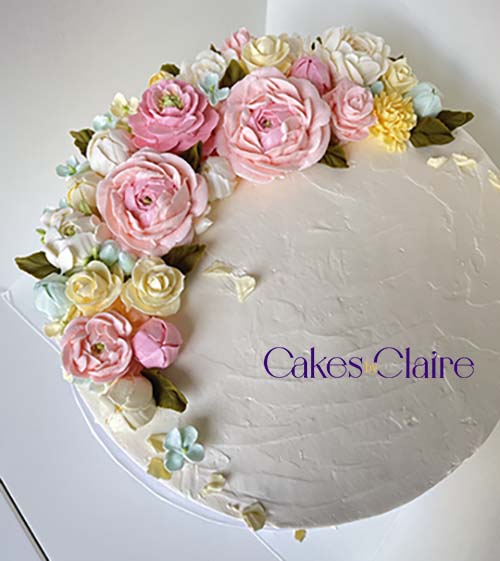 Flower Cakes Menu Cakes by Claire